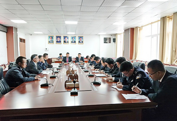 青海省班玛县对新任职科级干部进行任前集中谈话