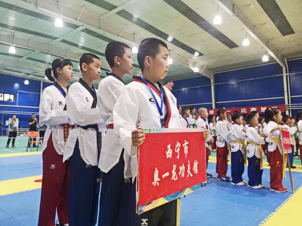 西宁市首届全民健身大会“雄奥杯”跆拳道比赛举行