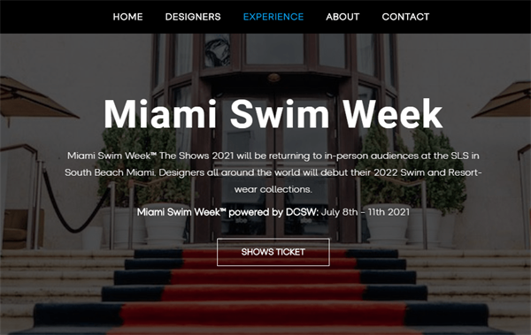时尚预告：2021迈阿密泳装周7月8日正式启幕