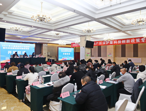大通县举办知识产权保护暨科技创新政策专题培训班
