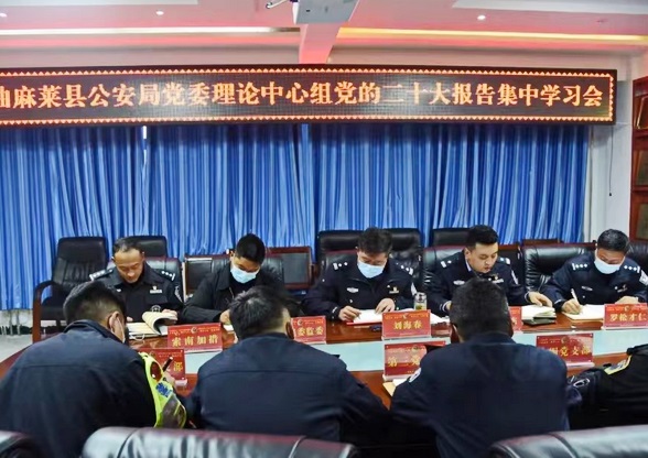 青海省曲麻莱县各单位掀起学习党的二十大精神的热潮